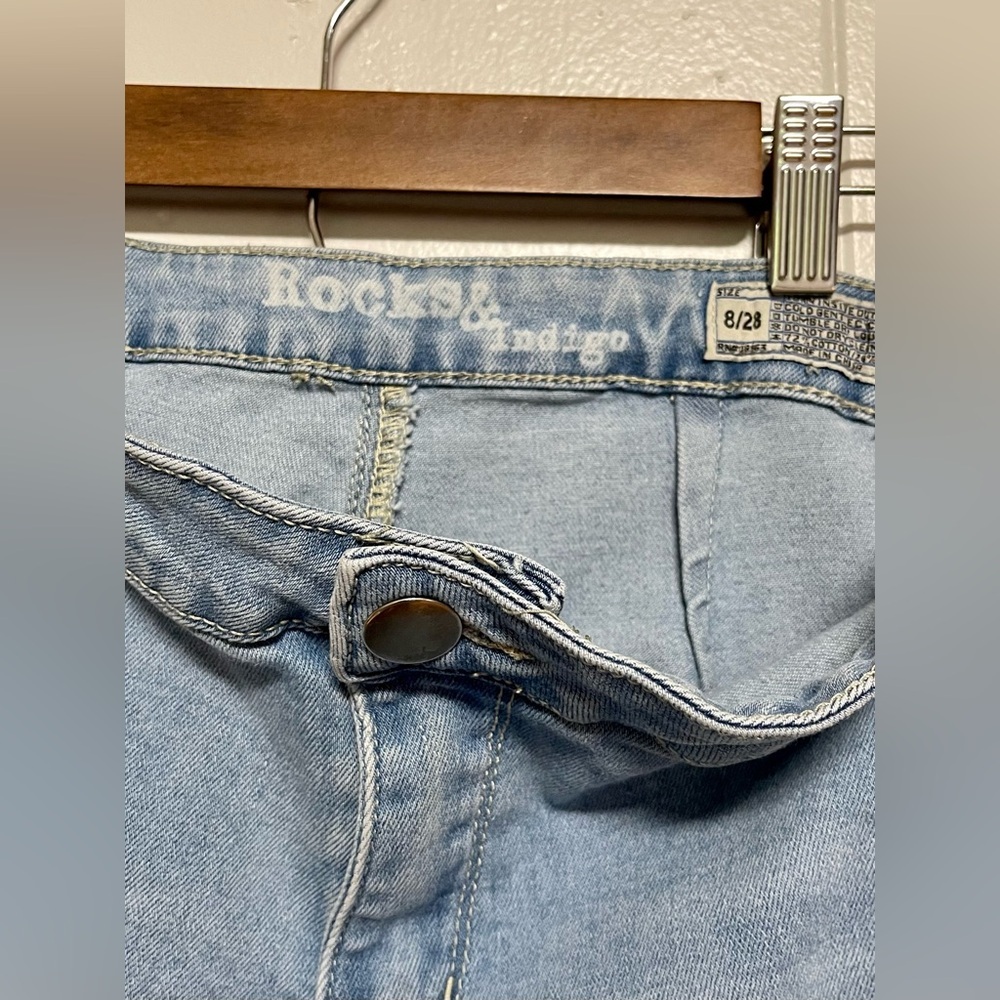 Rocks & Indigo Flare Jeans Size 8 - Picture 3 of 4